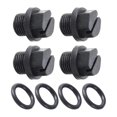 thumbnail image 3 of 4 Pairs Pool Pump Pipe Plug with Gasket Swimming Pool Accessories Seal Set, 3 of 5