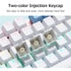 thumbnail image 2 of iBlancod K87 87 Teclas Teclado mecánico con cable Panel de metal Dos colores, 2 of 8