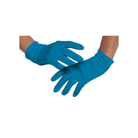 Halloween Lady Gaga Gloves, Blue