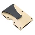 thumbnail image 4 of Stainless Steel Men's Card Holder with Money Clip, 4 of 7