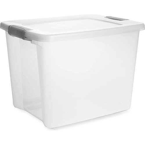 Sterilite 50-Qt Shelf Tote, Set of 6