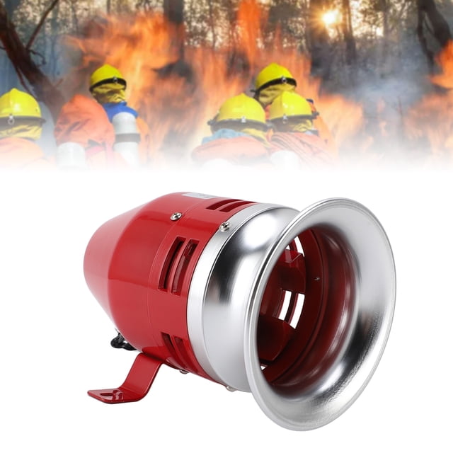 Sirena De Alarma De Motor Eléctrico, Amplia Disipación De Calor Puerto De Amplificación Zumbador Sirena De Alarma Sonora Funcionamiento Estable Y Eficiente Sirena De Bocina De
