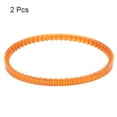 thumbnail image 3 of Uxcell 2pcs MB Series Standard Sewing Machine Belts MB260 Motor Triangle V-Belt with Single Tooth, 3 of 6