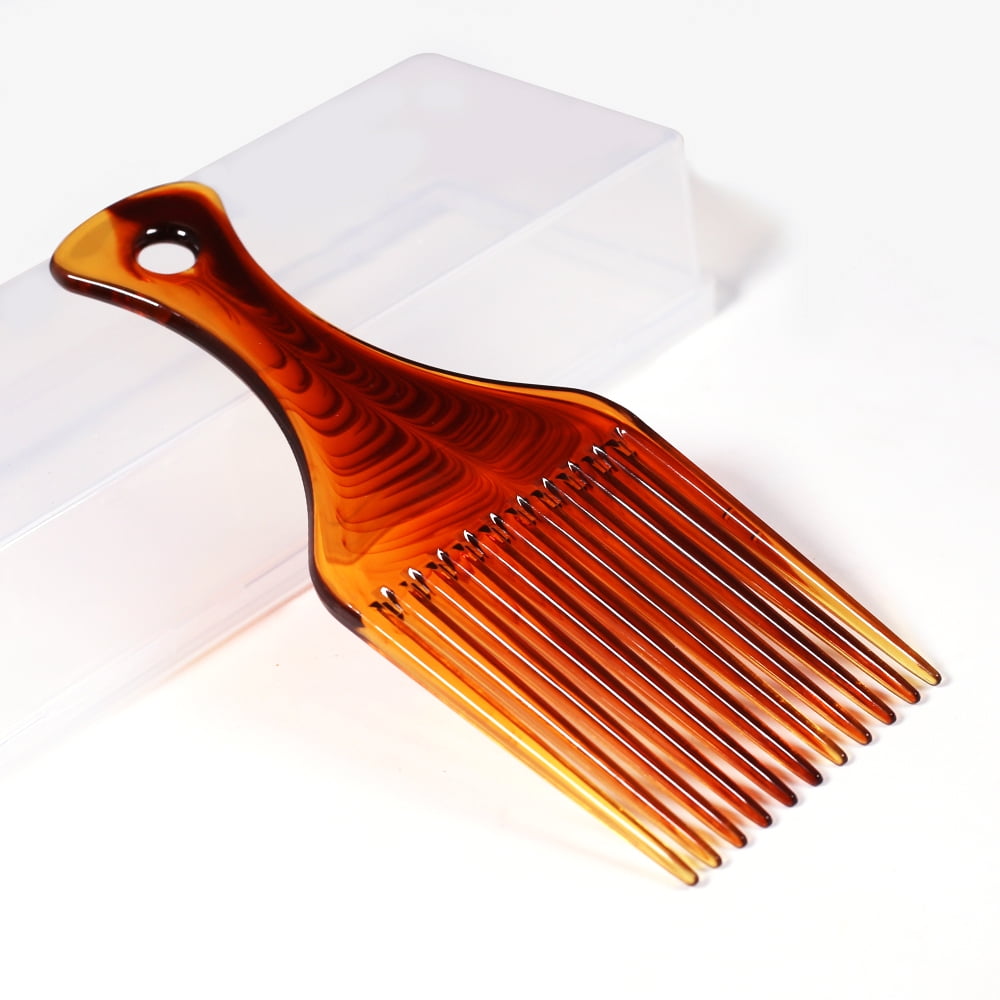 BlueZOO Hair Comb Insert Afro Hair Pick Comb Hair Fork Comb Oil Slick