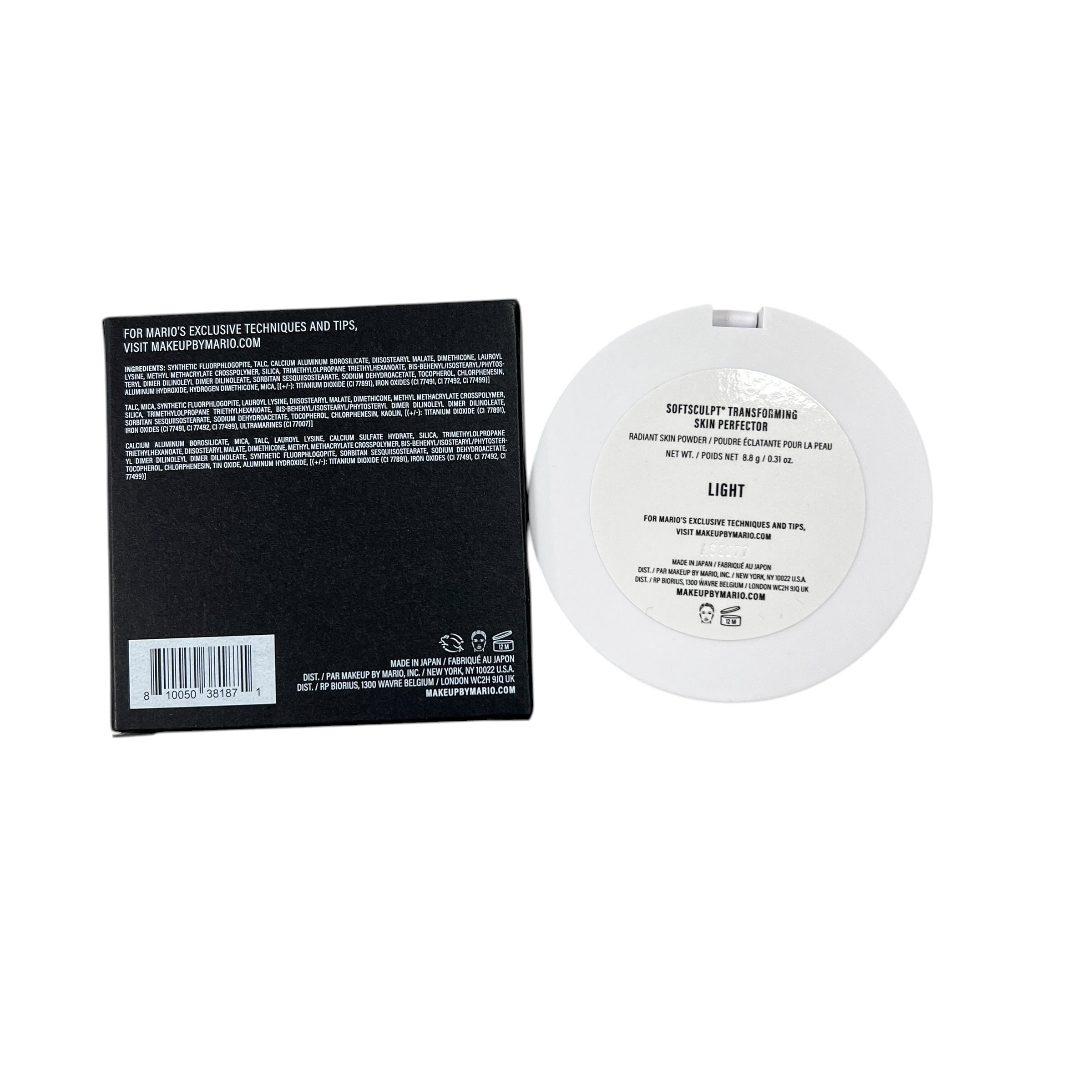 Makeup by Mario Softsculpt Transforming Skin Perfector Radiant Skin Powder Light