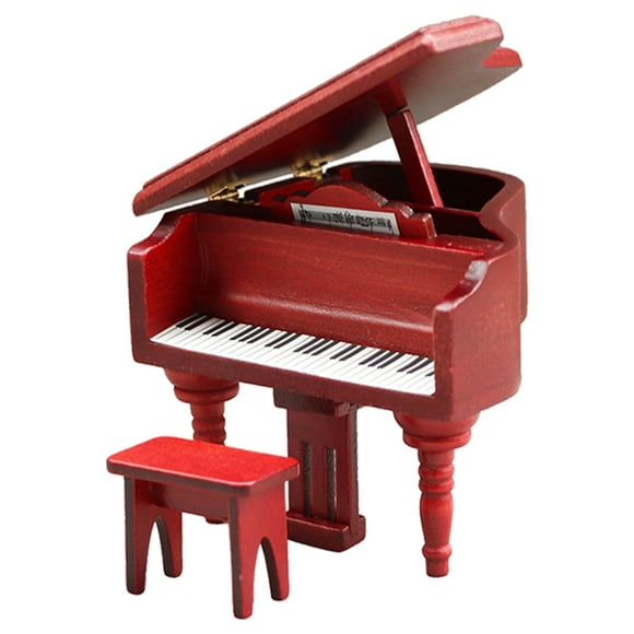 MINI PIANO MODELO MINI CASA DE PIANO DE PIANO DE PIANO DE PIANO DE PIANO DE PIANO Decoración de piano