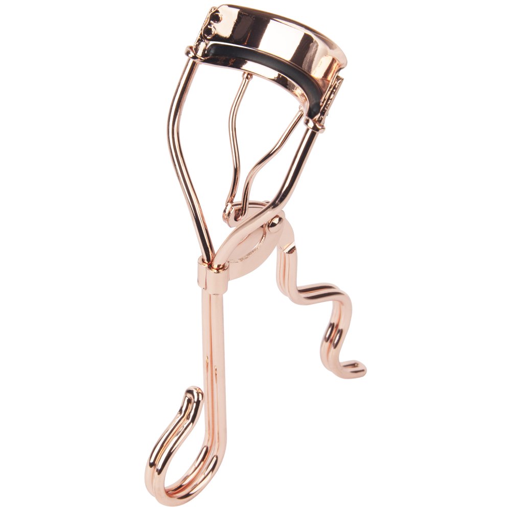 Luxe Studio Rose Gold Collection Curved Handle Luxury Eyelash Curler