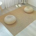 thumbnail image 5 of Round Handwoven Floor Cushion for Meditation, Yoga, and Seating Support Mat Pad Pillow, 5 of 5