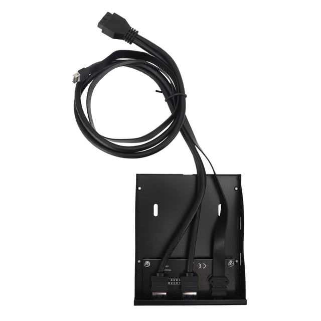 Panel 3.5 Inch Floppy Bay Front Panel USB 19PIN Type E Input Interface USB A 5Gbps Type C 10Gbps 20Gbps Transfer Rate