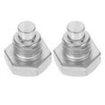 thumbnail image 1 of 2 Pcs Vis de Levier de Vérin Horizontal de Remplacement Pièces de Vérin de Plancher Vis de Tige de Pression de Vérin Accessoires Portatifs de Vérin de Plancher pour Outils de Réparation de Vérin, 1 of 7
