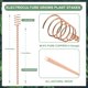 thumbnail image 5 of Paquete de 8 estacas para plantas de electrocultivo de 13,5 pulgadas, estacas largas de cobre para jardín, antenas de bobina de cobre para electrocultivo para jardín en crecimiento, 5 of 5