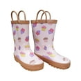 thumbnail image 2 of Pink Cupcakes Galore Toddler Girls Rain Boots 5, 2 of 2