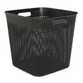 thumbnail image 1 of Life Story 26 Qt Decorative Storage Basket, Extra Large Plastic Home Organizer, 1 of 6