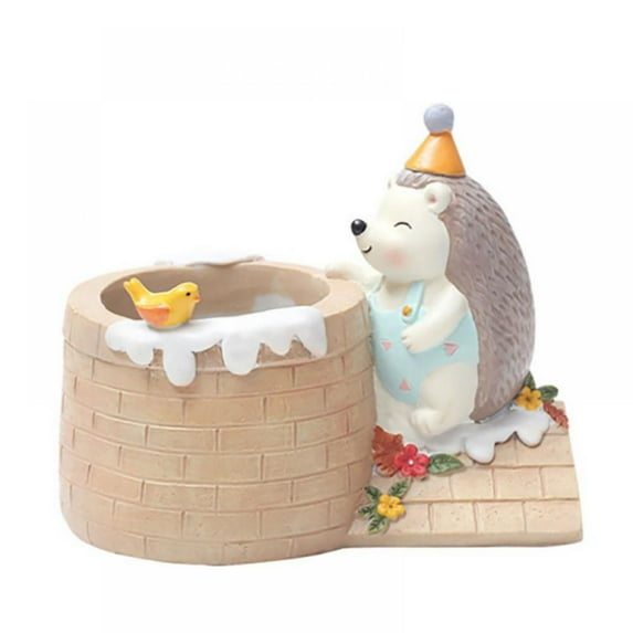 HULKLIFE Home Garden Office Desktop Decoration, Cute Cartoon Animals Designed Flower Pot/Plant Pots/Planter/Container (Plants Not Included)