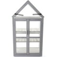 thumbnail image 2 of Gardman Dove Gray Wooden Greenhouse, 2 of 8