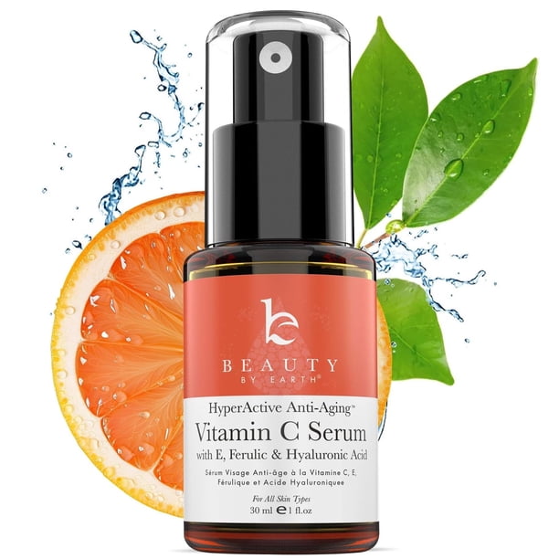 Sérum facial Beauty by Earth con vitamina C para iluminar la piel