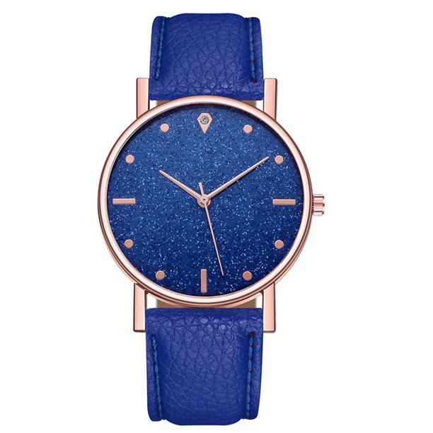La correa de cuero casual de la moda mira el vestido pequeño del reloj del cuarzo del dial de las señoras Wmkox8yii gfajkfgbkjabf1178