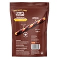 thumbnail image 2 of Hartz Oinkies Beefy Twists, Real Meaty Dog Chews with 100% Real Beef, 5.2 oz Bag, 14ct, 2 of 7