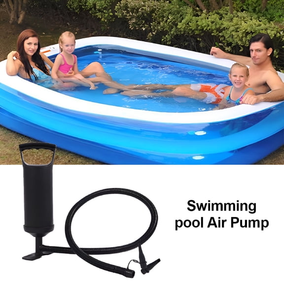 ZEPARO Air Pump Hand Pump Portable Pool Air Inflator for Inflatable Swimming Pool Inflation