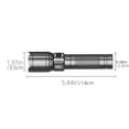 thumbnail image 4 of Qiweii 2025 New LCD Battery Flashlight 10000 Lumens Super Bright Flashlight Zoomable Rechargeable Flashlight With 4 Modes Powerful Handheld Flashlight Waterproof, 4 of 9