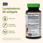 Herbs, Etc. Lymphatonic Softgels, 60 Count (60 Servings)