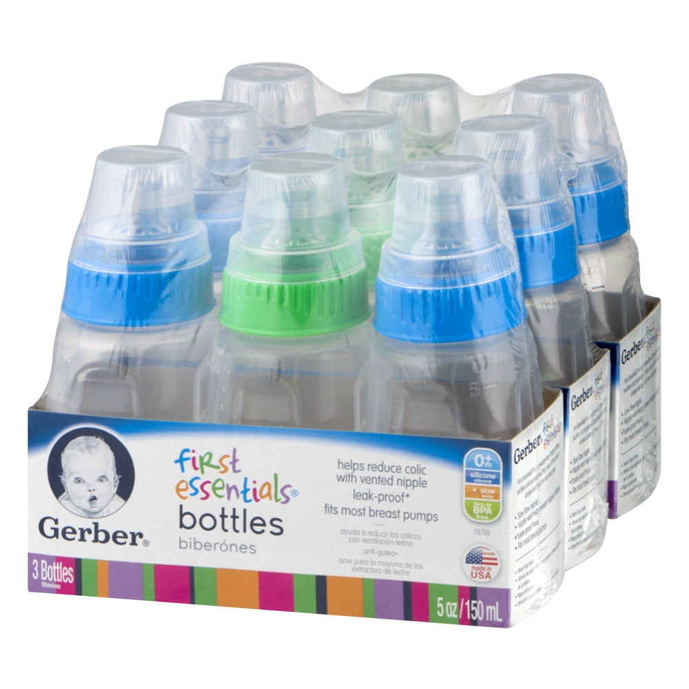 gerber newborn bottles