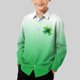 thumbnail image 1 of Blusa y camisa de manga larga con cuello vuelto para niños, camisa informal de moda para niños y niñas, camisa de manga larga con estampado del Día de San Patricio, camisa de manga larga con cuello vu, 1 of 7