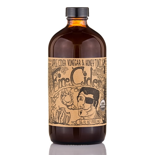 Apple Cider Vinegar and Honey Tonic 16 fl. oz (473 ml) by Fire Cider by