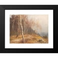 thumbnail image 2 of Hugo Mühlig 18x15 Black Modern Framed Museum Art Print Titled - Birch Forest, 2 of 5
