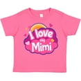 thumbnail image 3 of Inktastic I Love My Mimi Grandma Girls Toddler T-Shirt, 3 of 5