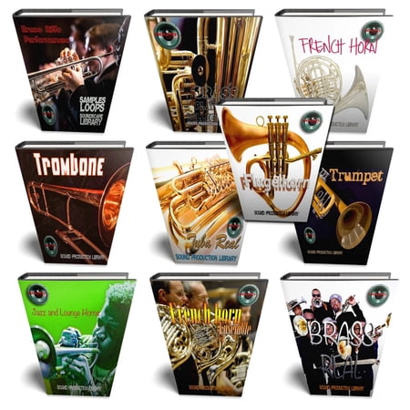 BRASS TOTAL MEGA Bundle 80%OFF price - 10 Large WAVE/Kontakt Samples Studio Libraries
