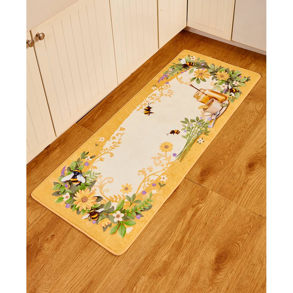 Honey Bee Kitchen Collection Rug - Walmart.com - Walmart.com
