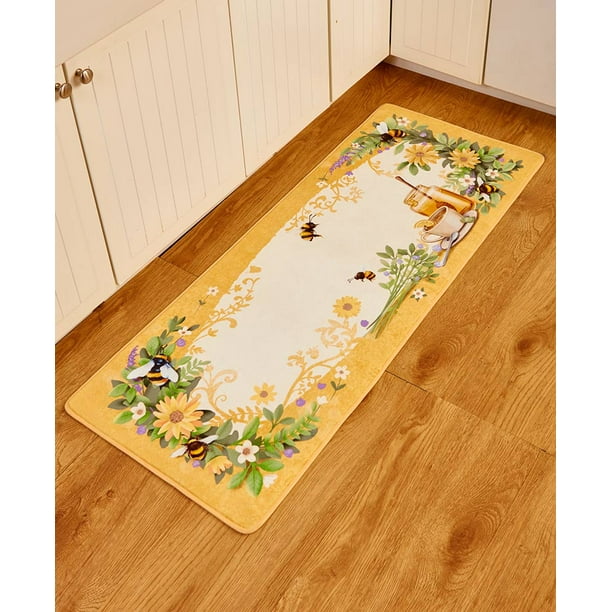 Honey Bee Kitchen Collection Choice Of Wall Sign Dishwasher Magnet Set 4 Towels Rug Or Bag Dispenser Honey Bee Kitchen Collection Choice Of