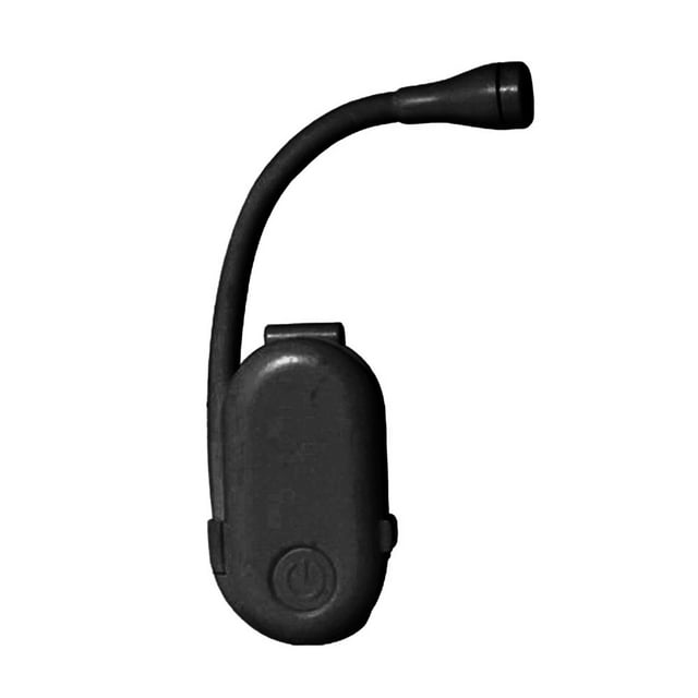 Flexiglow Portable Rechargeable Led Clip Book Light Stepless Dimmable Eye-friendly Reading Lamp for Students Pocket-sized