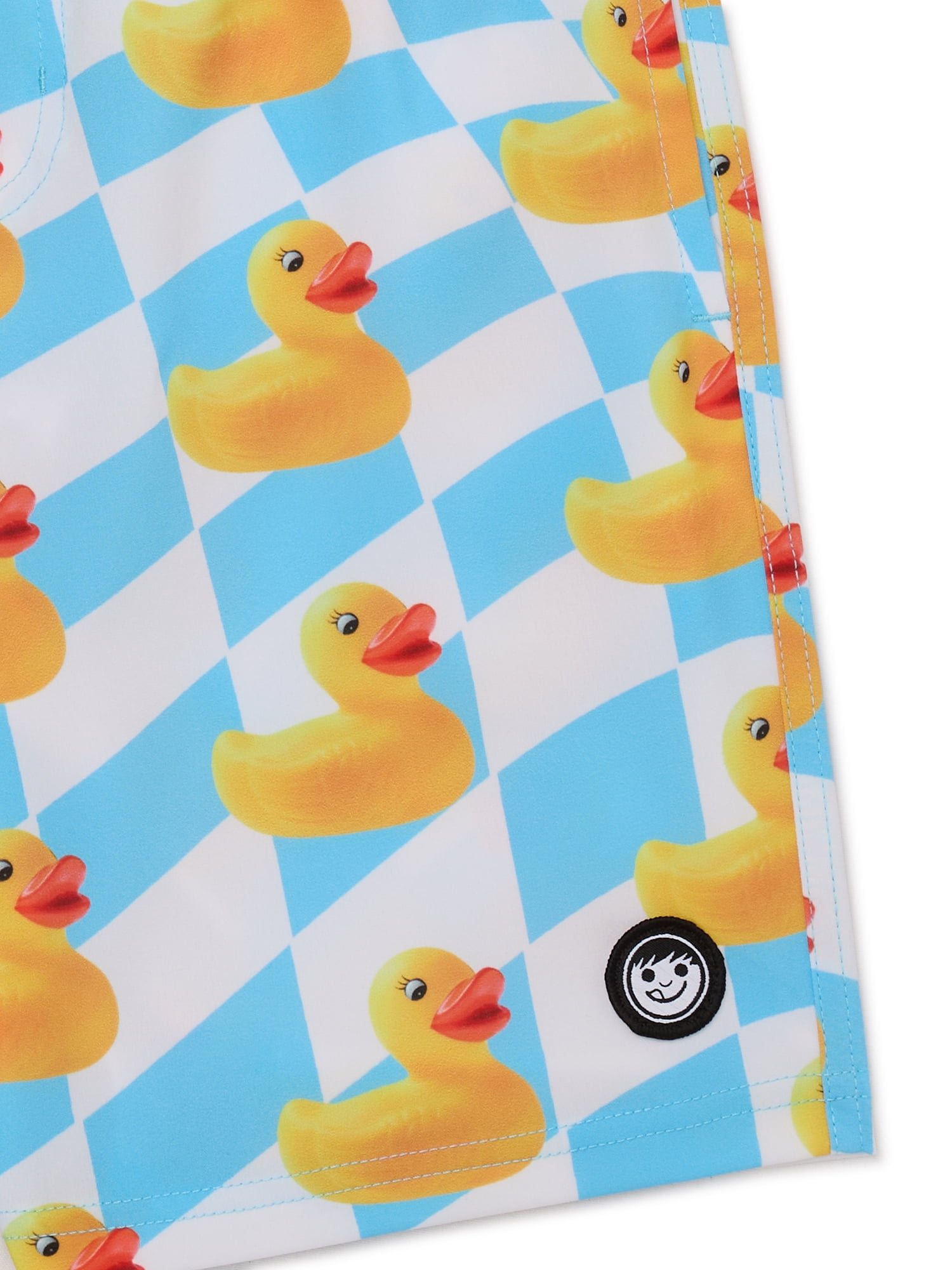Neff Boys Ducky Tile Graphic Swim Shorts, Sizes 6-18