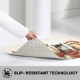 thumbnail image 2 of 1pc Siamese Cat Absorbent Non-Slip Bathroom Thickened Flannel Rug Decor,Soft,Quick Drying,Suitable For Indoor/outdoor Use,Bathrooms,Bedrooms,Kitchens,Terrace,Laundry Rooms,16"x24", 2 of 7