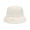 White, variant on Prolriy Bucket Hats for Woman, Womens Solid Color Winter Thermal Windproof Bucket Fisherman Hat for Women for Girls Bucket Hat M