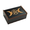 thumbnail image 2 of Estuche para cartas de tarot, estuche para guardar tarots, contenedor decorativo, caja multiusos para barajas. D, 2 of 9
