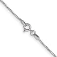 thumbnail image 3 of 14K White Gold Box Chain Styles Necklace 16 inch .9 mm with Spring Ring Clasp 0.9, 3 of 4