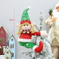 thumbnail image 2 of Christmas Tree Topper Snowman Santa Claus Top Hugger for Winter Wonderland Party Thanksgiving New Year Xmas Tree Decorations Ornament, 2 of 7