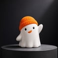 thumbnail image 6 of Ghost Figurine, Cute Finger Ghost Resin Statue, Halloween Decorations Indoor, for Indoor, Porch, Shelf B, 6 of 7