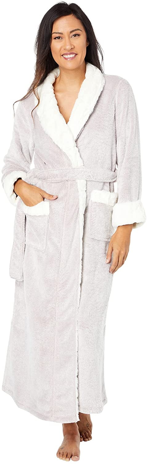 natori long plush robe