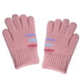 thumbnail image 2 of Dyfzdhu Kid Winter Gloves Children Stretchy Warm Gloves Boys Or Girls Knit Gloves Pink, 2 of 8