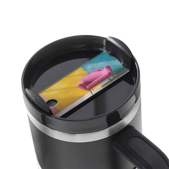 Hirioo Bright Pink Chair for Stanley Cup Lid Nameplate Personalized Acrylic Nameplate Tumbler Lid Topper(30oz , 40oz)