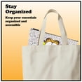thumbnail image 4 of Bolsa de maquillaje Garfield para mujer, pequeña, organizador de cosméticos para viajes, 4 of 6