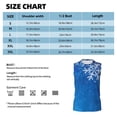 thumbnail image 6 of Uemuo Blue Christmas With Snowflakes Pattern Men's Sleeveless T-Shirt,Muscle Athletic Tank Top, Moisture-wicking Quick-dry Breathable Classic Tee Top for Gym Run Outdoor Sports-Medium, 6 of 8