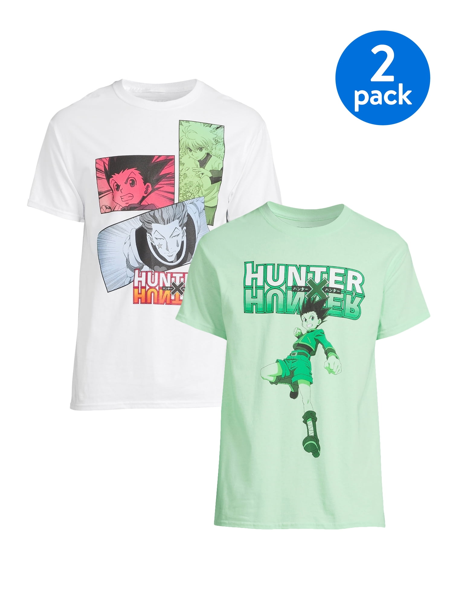 Hunter X Hunter Mens' Character Box Design Anime Graphic Print T-Shirt–  Seven Times Six