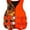 Orange, variant on Kids Life Jacket Toddler Adjustable Safety Strap Epe Foam Kids Swim Vest Coast Guard Approved Life Vest Swim Float Jackets Swimwear Buoyancy Jacket for Pool & Beach