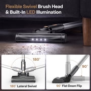 YOMA Cordless Stick Vacuum Cleaner,Lightweight Self-standing Vacuum for Home Pet Hair Carpet Hardwood Floor