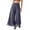 13# Gray, variant on Women Flowy Chiffon Wide Leg Split Palazzo Pants High Waist Sheer Layered Trousers Lightweight Ankle Pants White XL